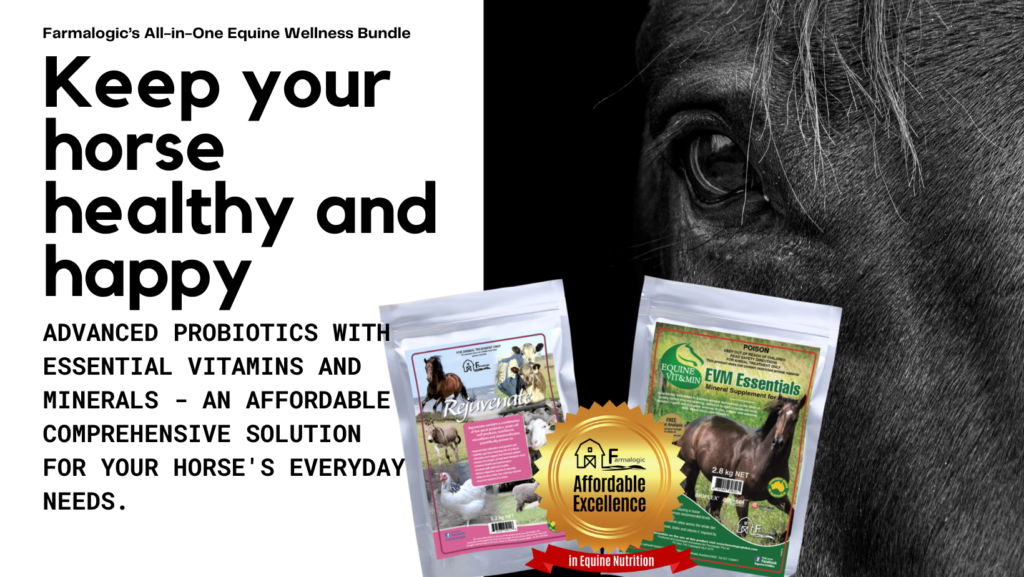 Equine Wellness Bundle - Farmalogic Rejuvenate & EVM Essentials ...